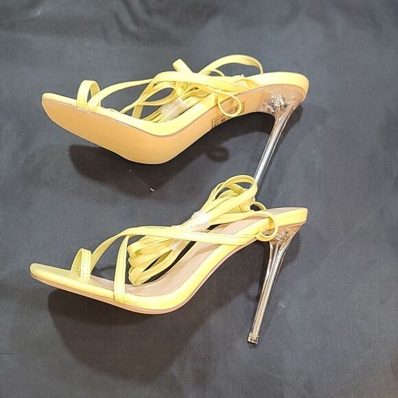 BRAND NEW SHOE REPUBLIC LA  LACE-UP HIGH HEEL SANDALS - Picture 6 of 16